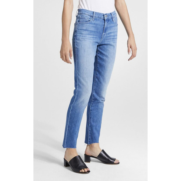 NWT J Brand Ruby High Rise Cigarette Cropped Jeans Size 30 - Picture 2 of 8